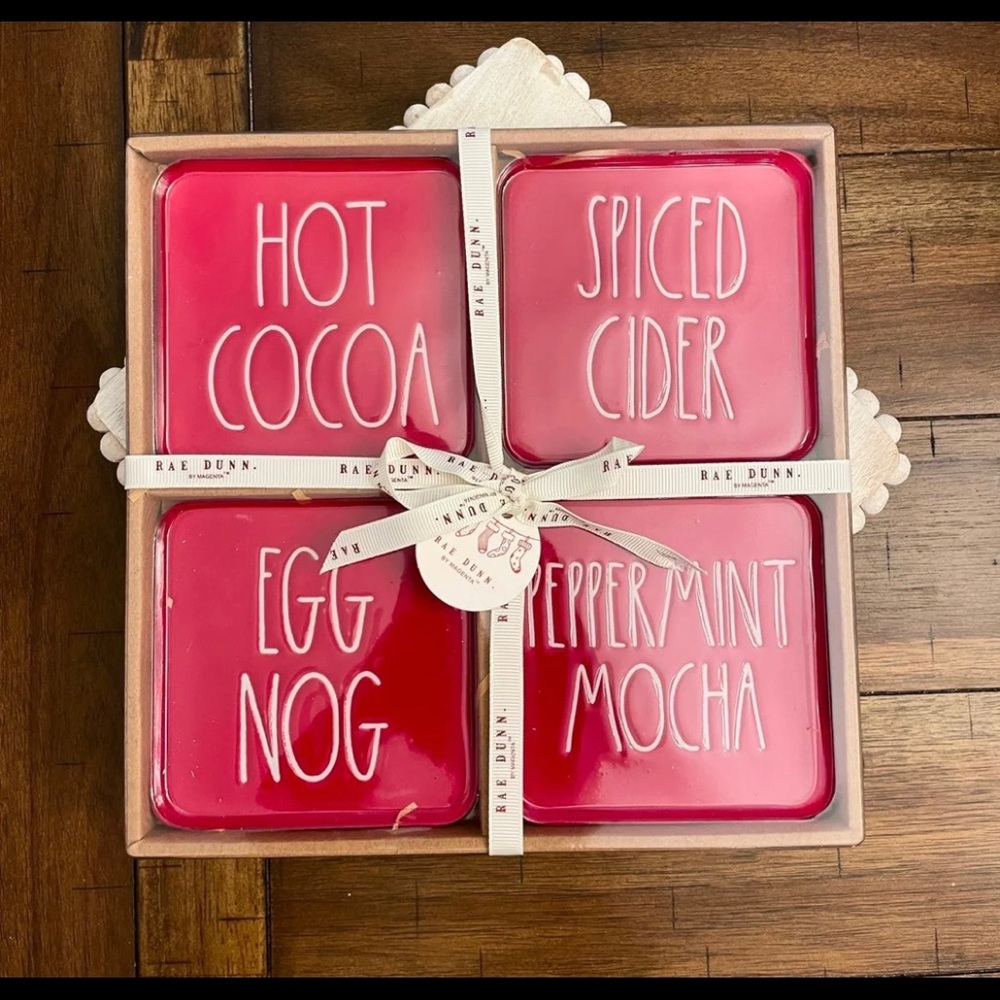Rae Dunn coasters
